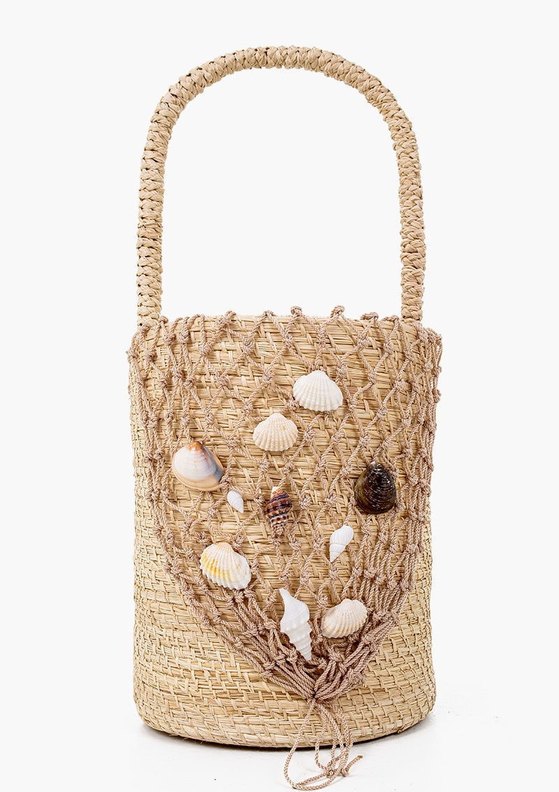 Bucket bag, undyed natural / Bioneri