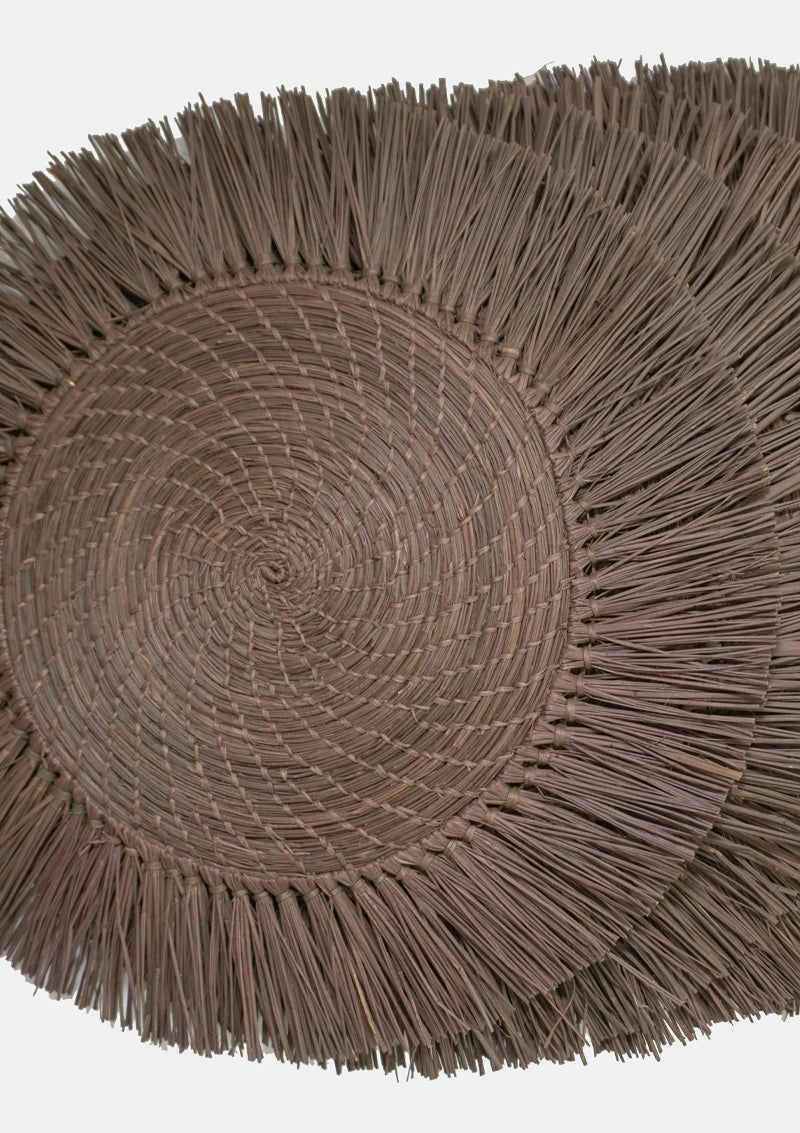 Natural Raffia Placemats, Boho Placemats & Table Charger
