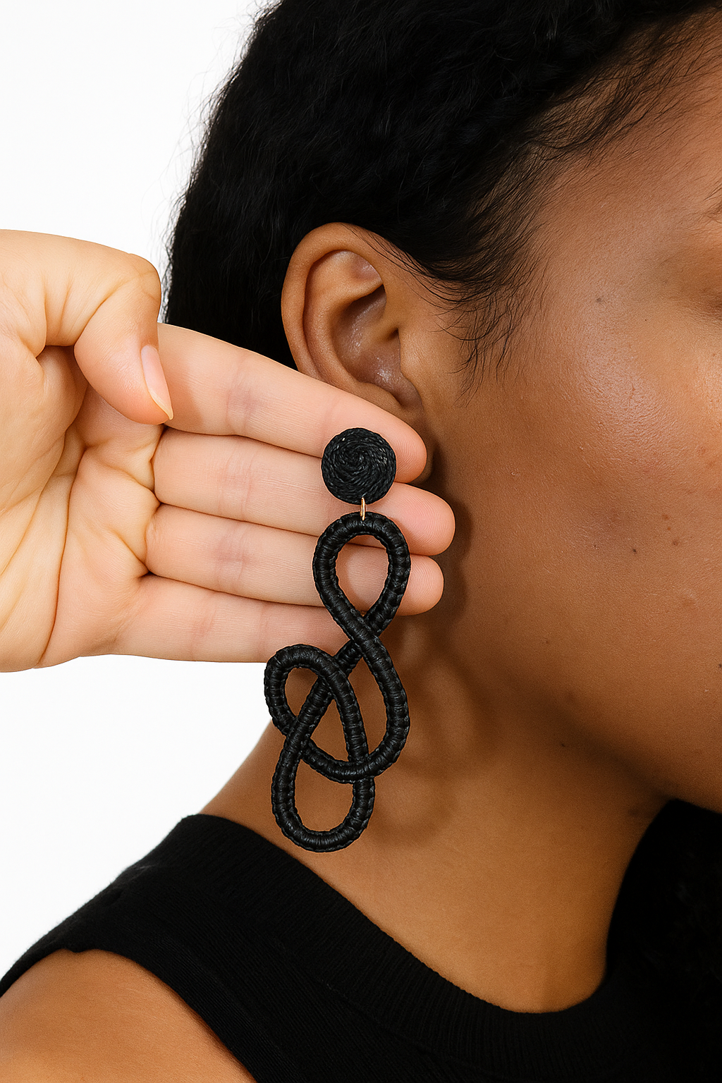 Snake studs earrings 